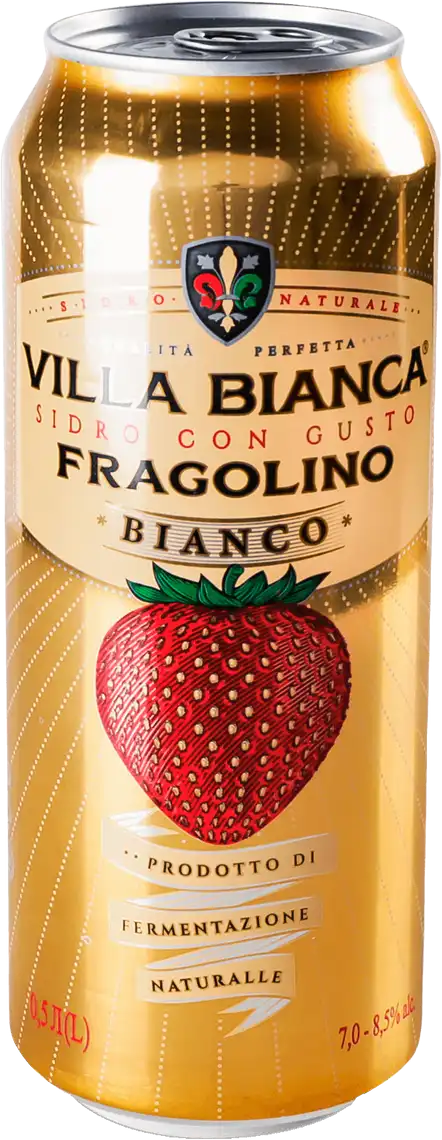 Фото 1 - Сидр Fragolino Bianco Villa Bianca 7-8.5%  0.5 л