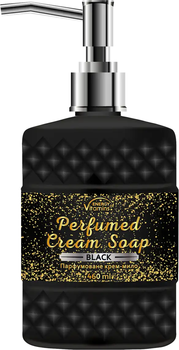 Фото 1 - Крем-мило Energy of Vitamins Perfumed Black рідке парфумоване 460 мл
