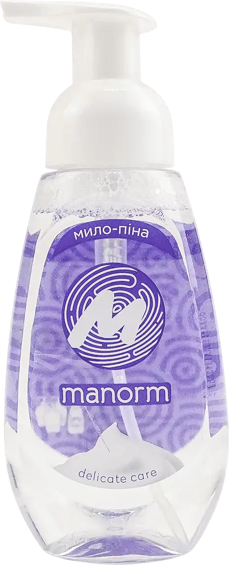 Фото 1 - Мило Manorm Soft рідке піна 300 мл