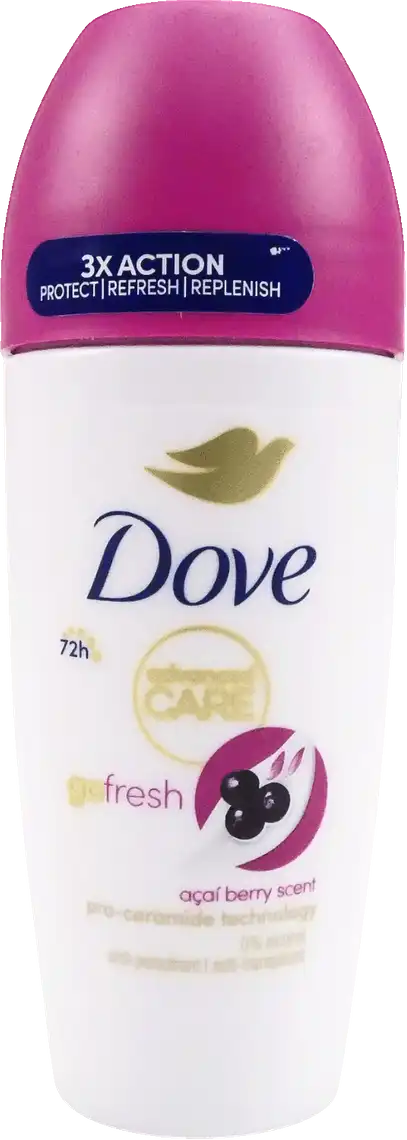 Фото 1 - Антиперспірант Dove Go fresh Ягоди асаї та водяна лілія жіночий кульковий 50 мл