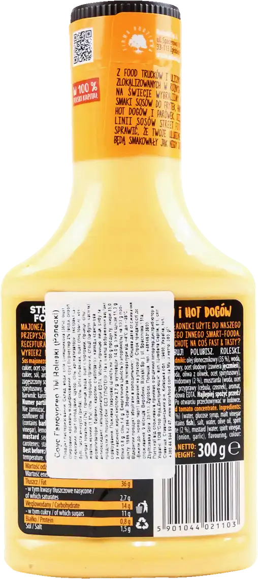 Фото 2 - Соус Roleski Street food Гамбургер без глютену 300 г