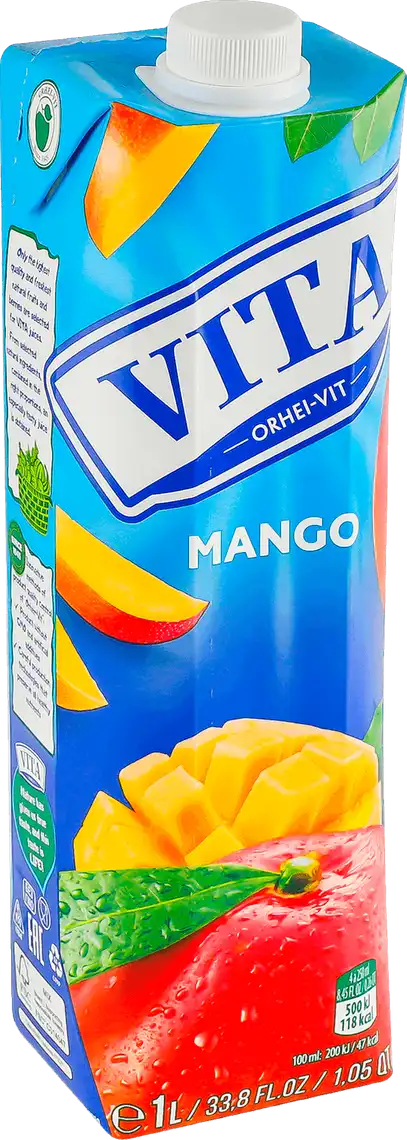 Фото 2 - Нектар Vita манго 1 л