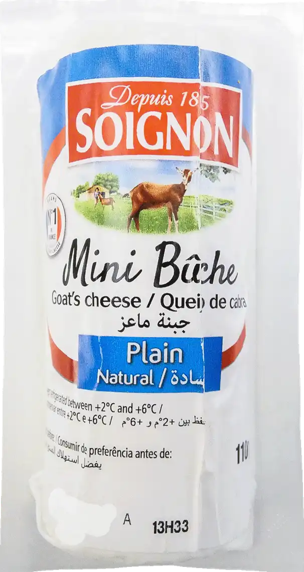 Фото 1 - Сир Soignon Mini Buche 45% 110 г