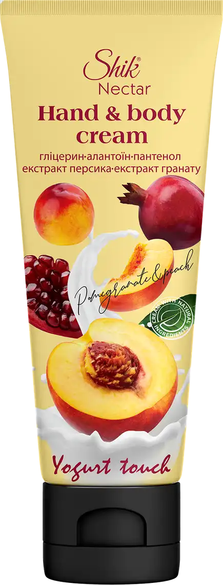 Фото 1 - Крем для рук та тіла Shik Nectar Yogurt Touch Екстракти персика та гранату 75 мл