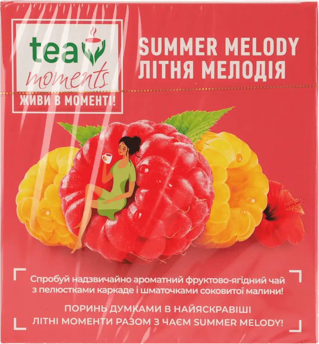 Фото 4 - Чай каркаде Tea Moments Summer Melody 20 шт по 1,7 г