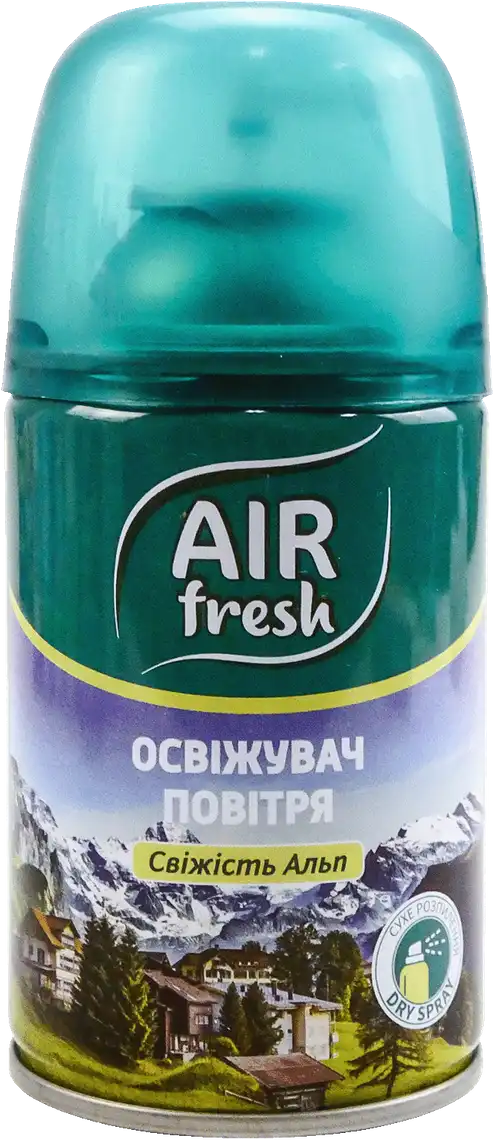 Фото 1 - Освіжувач повітря автоматичний Air Fresh альпійська свіжість 250 мл