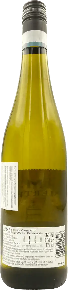 Фото 2 - Вино Peter Mertes Riesling Kabinett біле напівсухе 11% 0.75 л