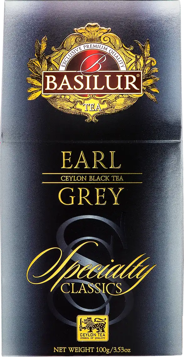 Фото 1 - Чай Basilur Earl Grey Specially Classics чорний 100 г