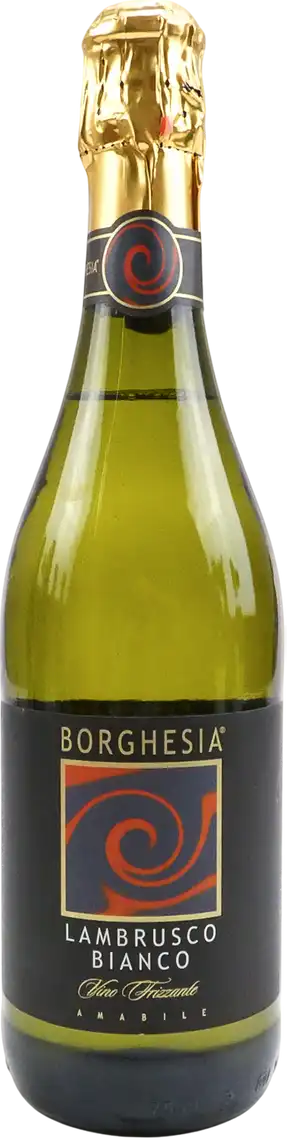 Фото 1 - Вино ігристе Borghesia Lambrusco dell`Emilia Bianco IGT біле напівсолодке 8% 0,75 л