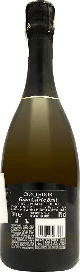 Фото 2 - Вино ігристе Contedor Gran Cuvee біле брют 11% 0.75 л