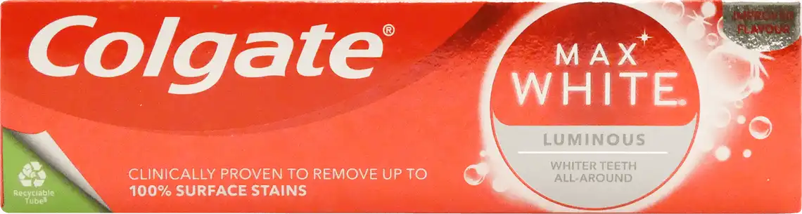 Фото 1 - Паста зубна Colgate Max White Luminous 75 мл
