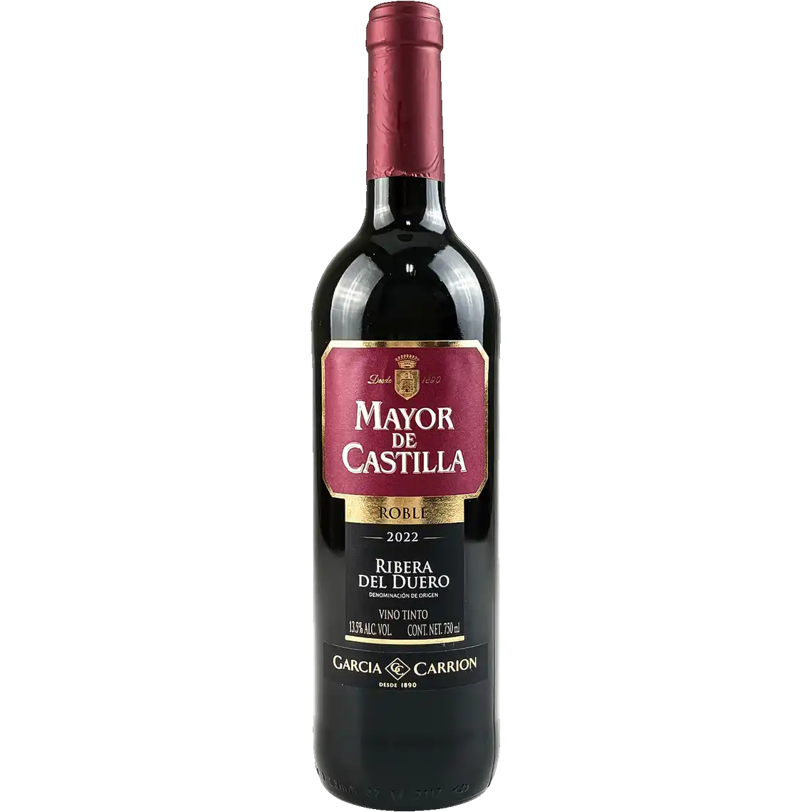 Фото 1 - Вино Mayor de Castilla Ribera del Duero червоне сухе 13.5% 0.75 л