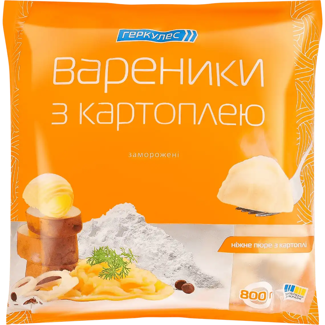 Фото 1 - Вареники Геркулес з картоплею 800 г
