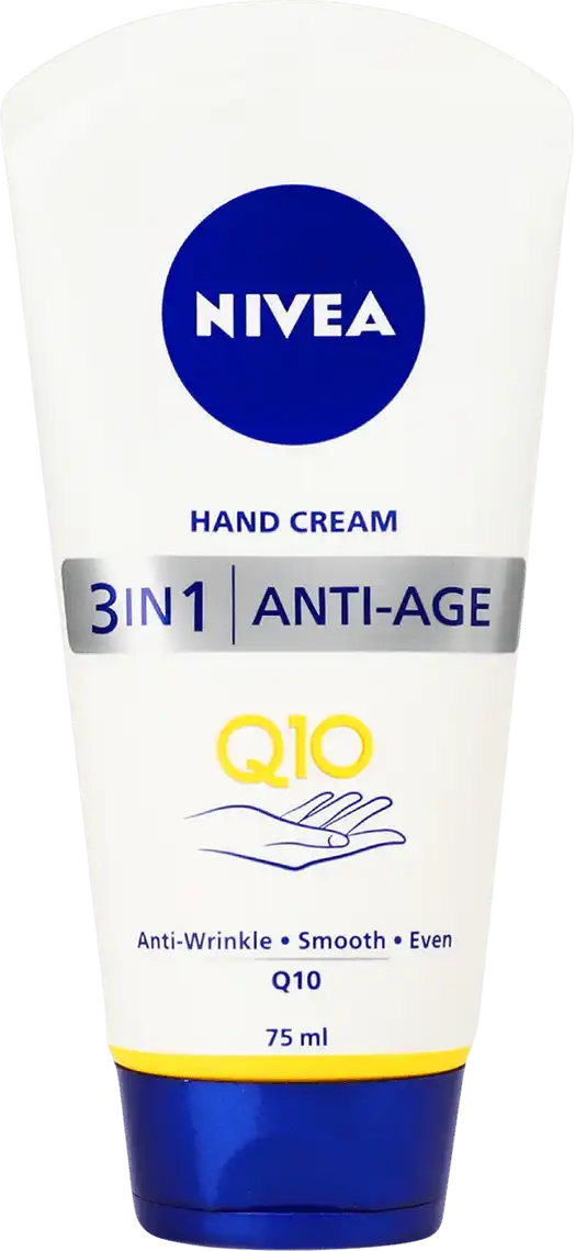 Фото 1 - Крем для рук Nivea Anti-Age Q10 3в1 антивіковий 75 мл