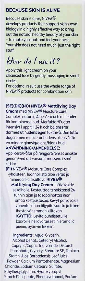 Фото 3 - Крем денний Nivea 24h Moisture денний матуючий 50 мл