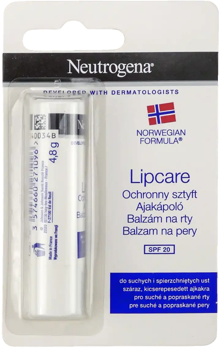 Фото 1 - Бальзам для губ Neutrogena Norwegian Formula SPF 20 4.8 г