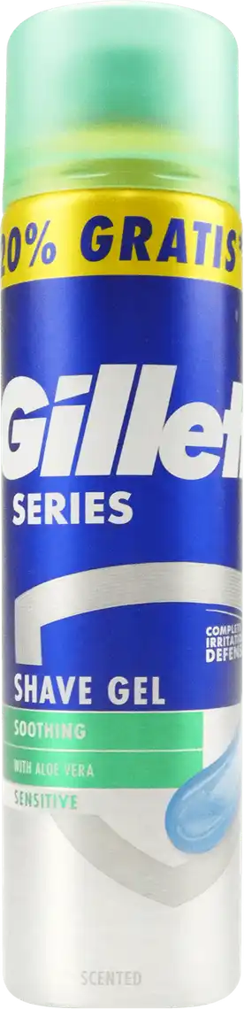 Фото 1 - Гель для гоління Gillette Series Soothing заспокійливий 240мл
