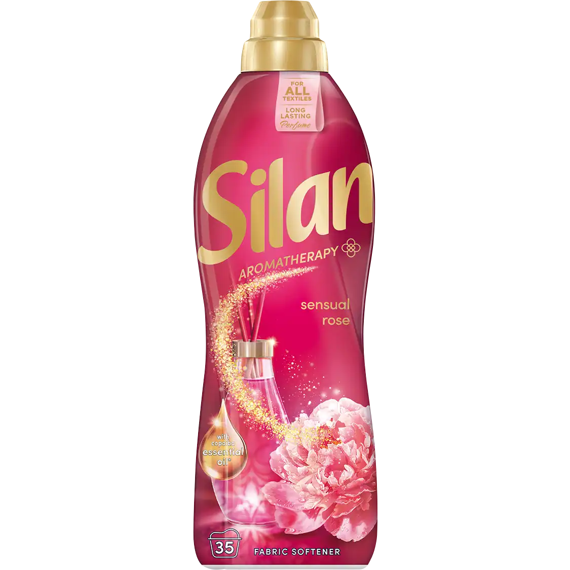 Фото 1 - Ополіскувач-кондиціонер для білизни Silan Aromatherapy Sensual Rose 770 мл