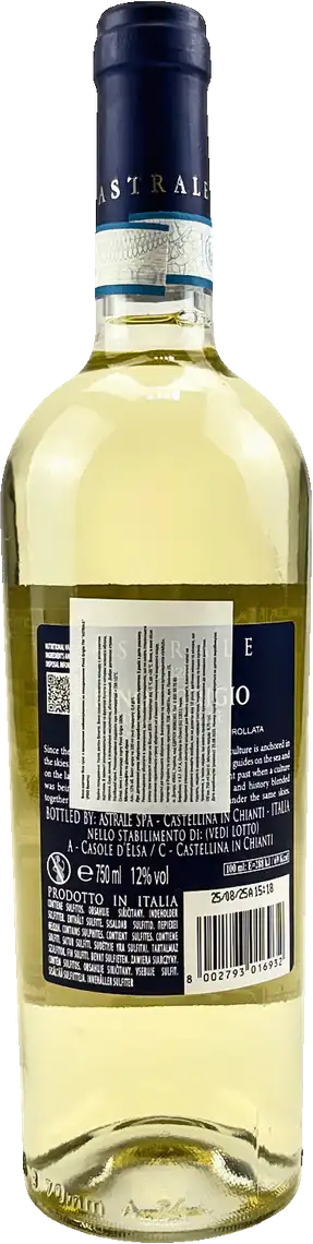 Фото 2 - Вино Astrale Pinot Grigio Delle Venezie DOC біле сухе 0.75 л