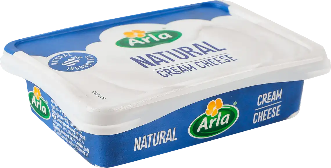 Фото 1 - Крем-сир Arla натуральний 70% 200г