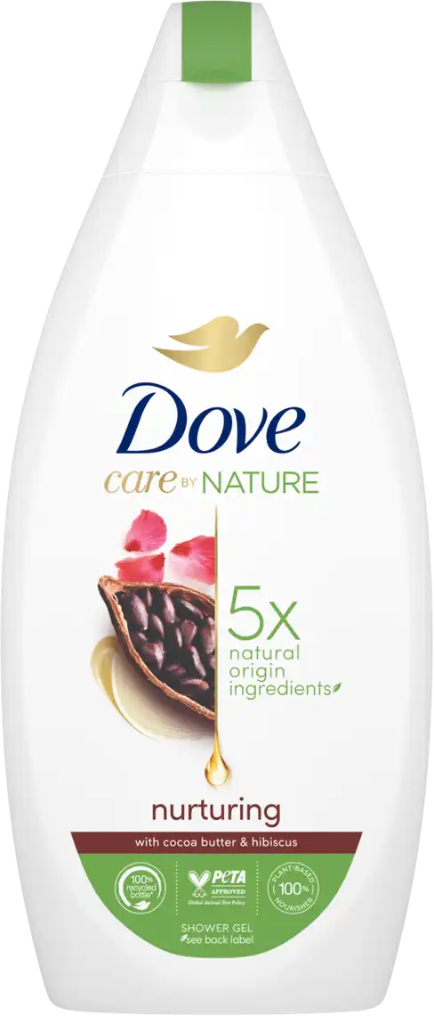 Фото 1 - Крем-гель для душу Dove Care By Nature Nurturing 400 мл
