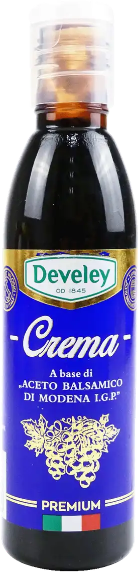 Фото 1 - Крем на основі бальзамічного уксусу Develey Aceto Balsamico Di Modena I.G.P. 250 мл