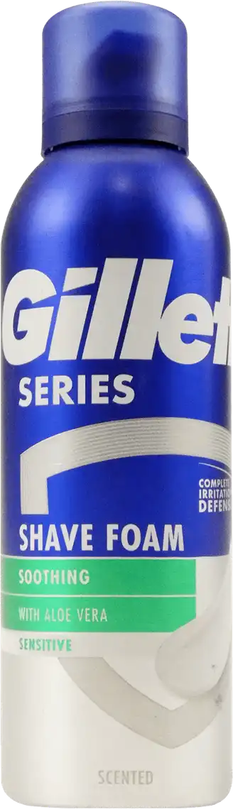 Фото 1 - Піна для гоління Gillette Series Soothing 200мл