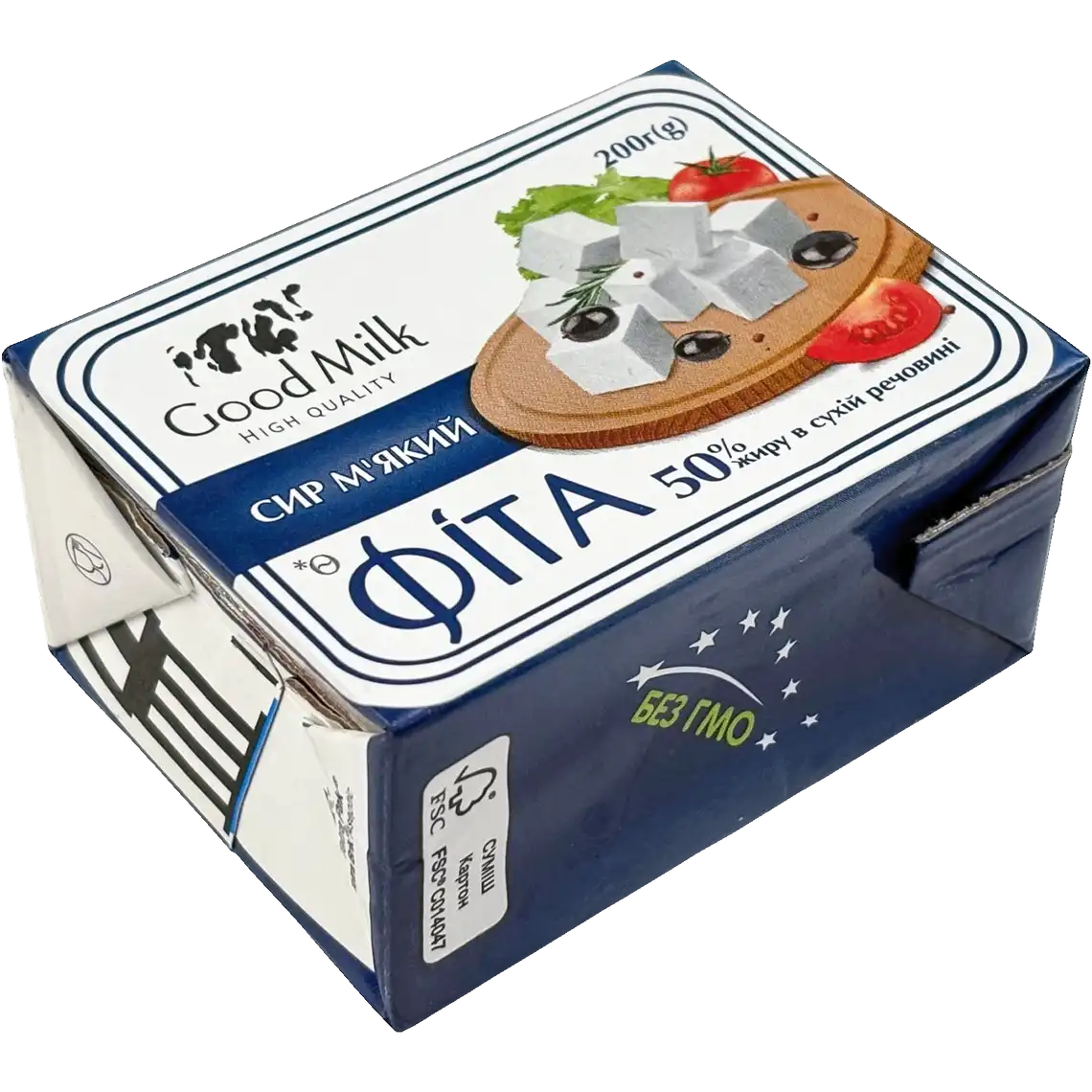 Фото 1 - Сир Good Milk "Фіта" 50% 200 г