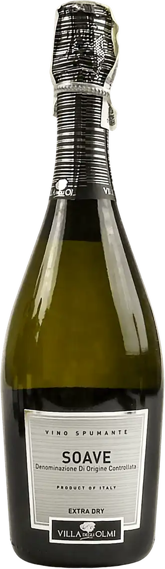 Фото 1 - Вино ігристе Villa degli Olmi Soave DOC Spumante біле екстра сухе 12% 0.75л