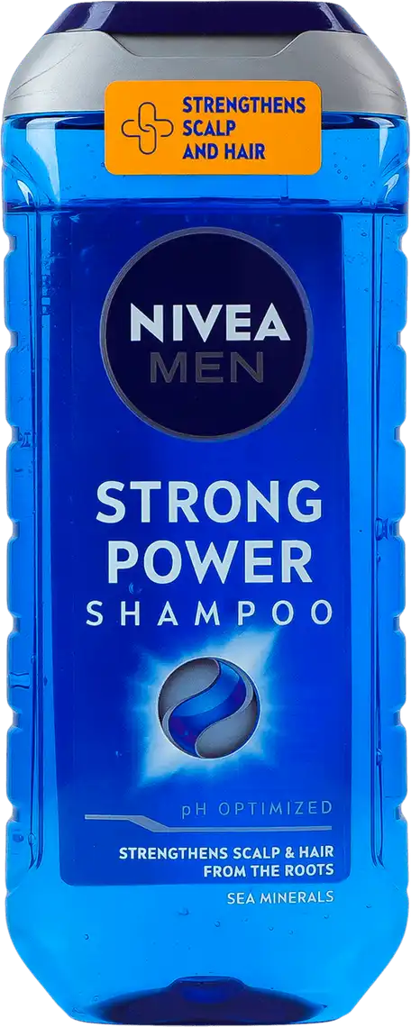 Фото 1 - Шампунь для чоловіків Nivea Strong power 250 мл