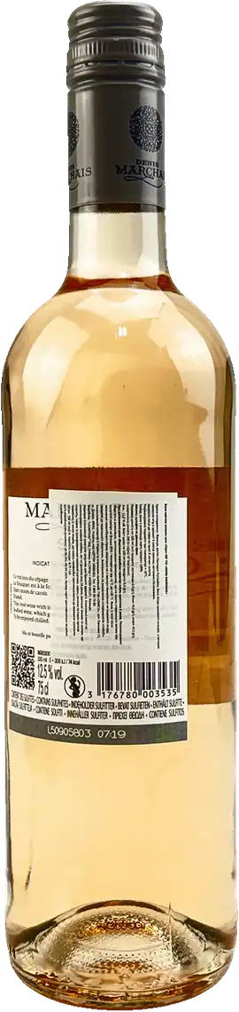 Фото 2 - Вино Denis Marchais Syrah рожеве сухе 0,75 л