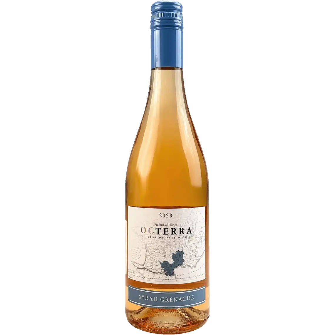 Фото 1 - Вино Octerra Syrah Grenache рожеве сухе 0,75 л