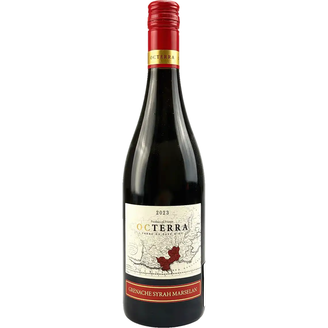 Фото 1 - Вино Octerra Grenache Syrah червоне сухе 0,75 л