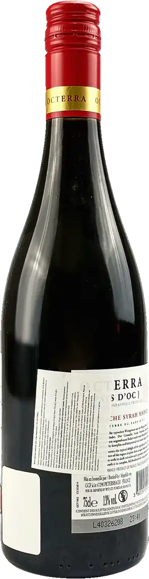 Фото 2 - Вино Octerra Grenache Syrah червоне сухе 0,75 л
