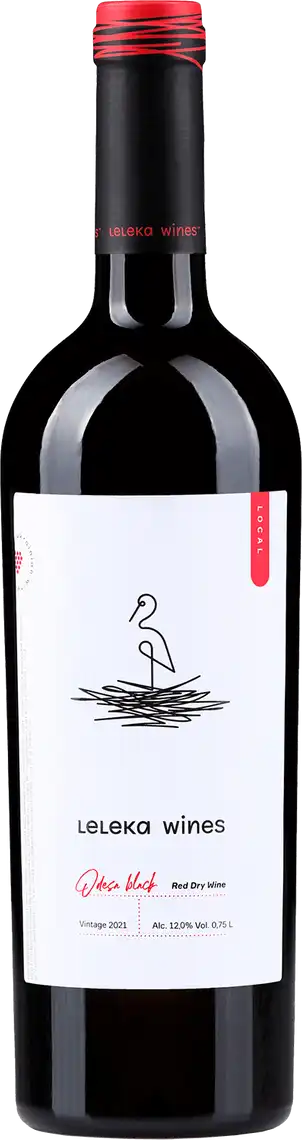 Фото 1 - Вино Leleka Wines Odesa black червоне сухе 0,75 л