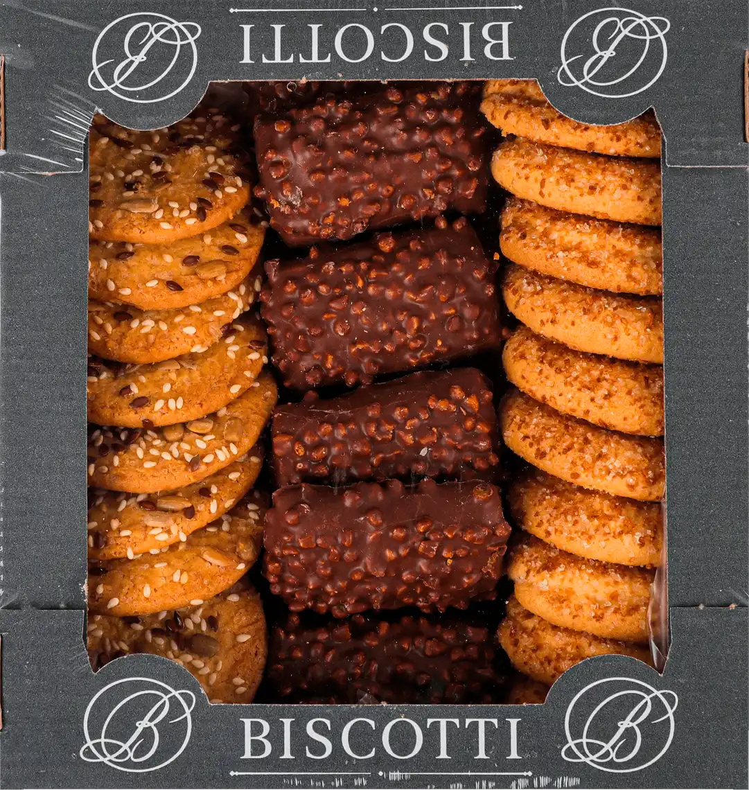 Фото 1 - Печиво Biscotti Деміціо Мікс 450 г