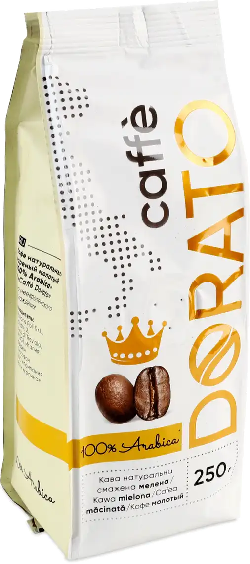 Фото 1 - Кава мелена Dorato Oro 100% Arabica 250 г