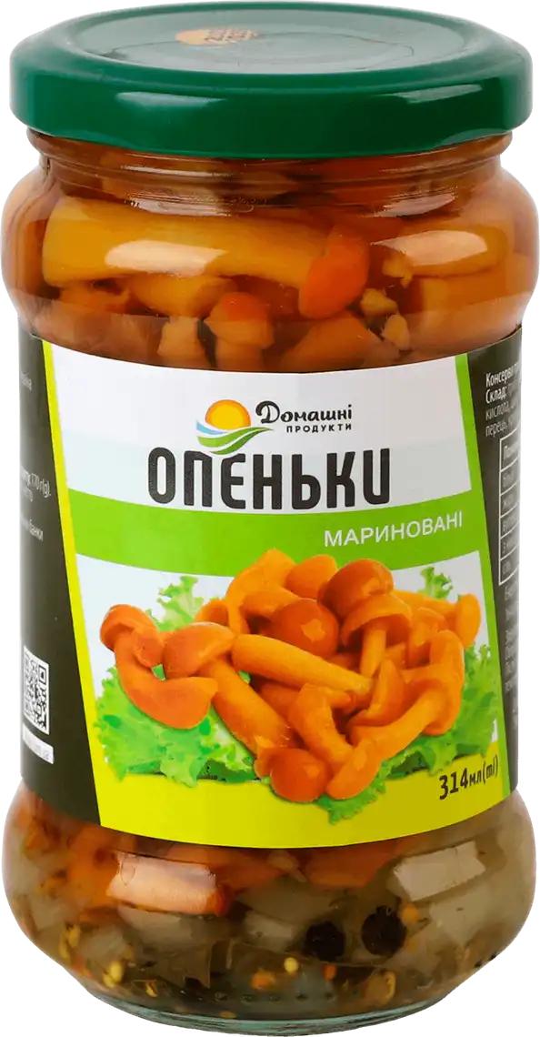 Фото 1 - Опеньки Домашні продукти мариновані цілі 314 мл