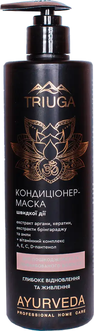 Фото 1 - Кондиціонер-маска Triuga Ayurveda Professional Home Care Глибоке відновлення та живлення 500 мл