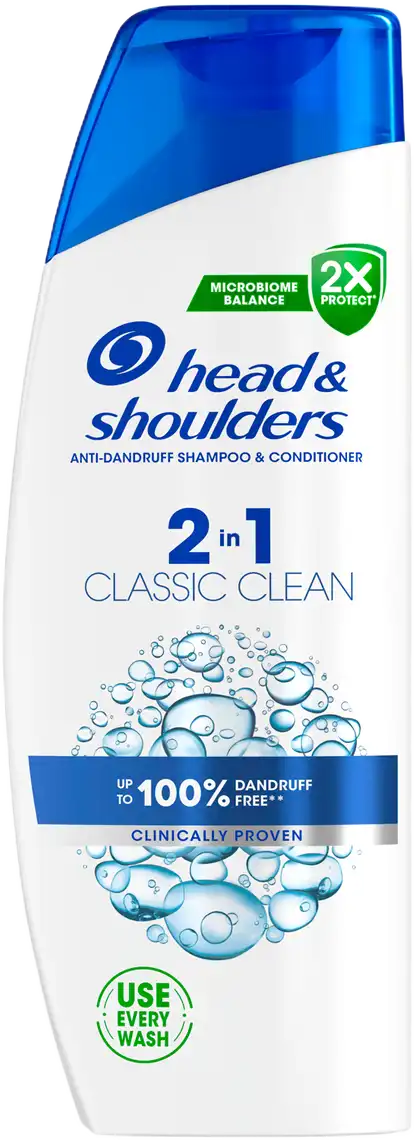 Фото 1 - Шампунь-бальзам Head&Shoulders Основний догляд 2в1 330 мл