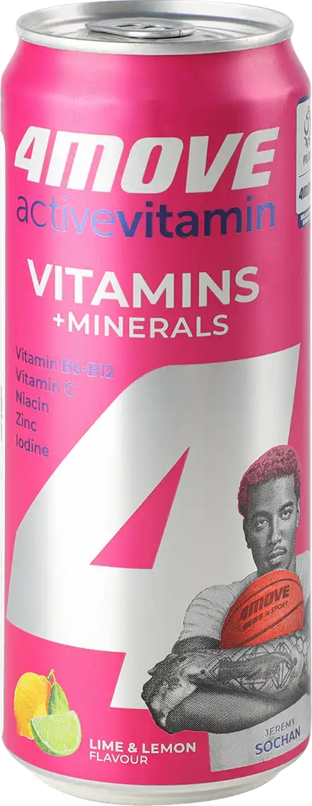 Фото 1 - Напій ізотонічний 4move vitamins + minerals негазований 330 мл