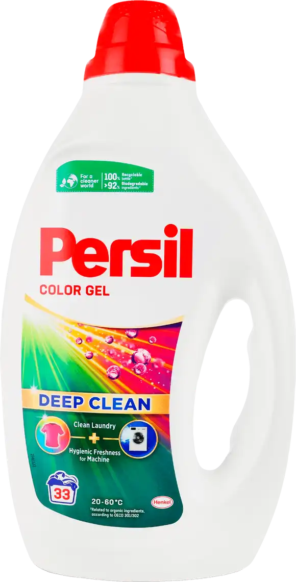 Фото 1 - Гель для прання Persil Color Gel Deep Clean 1485 мл