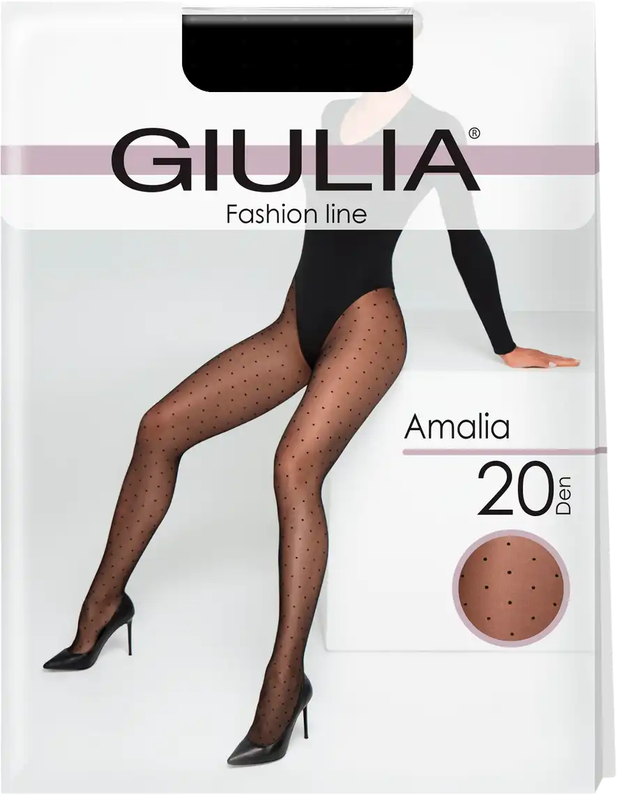 Фото 1 - Колготи Giulia Amalia 01 20 Den 4 р Nero