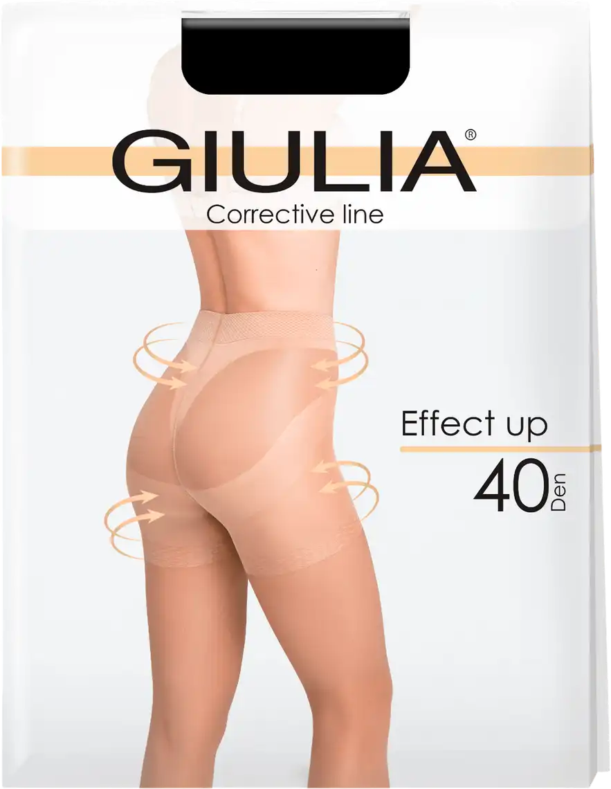 Фото 1 - Колготи Giulia Effect Up 40 Den 3 р nero