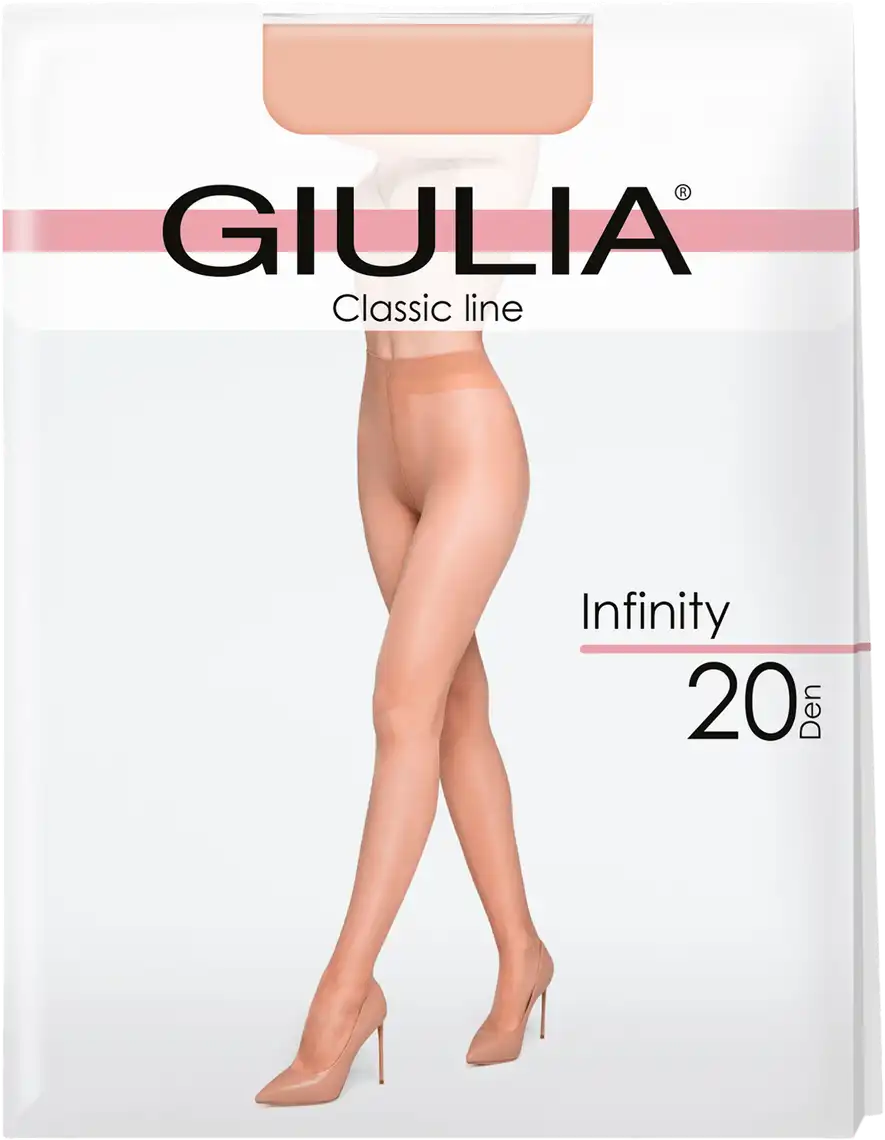 Фото 1 - Колготи Giulia Infinity 20 Den 3 р cappuccino