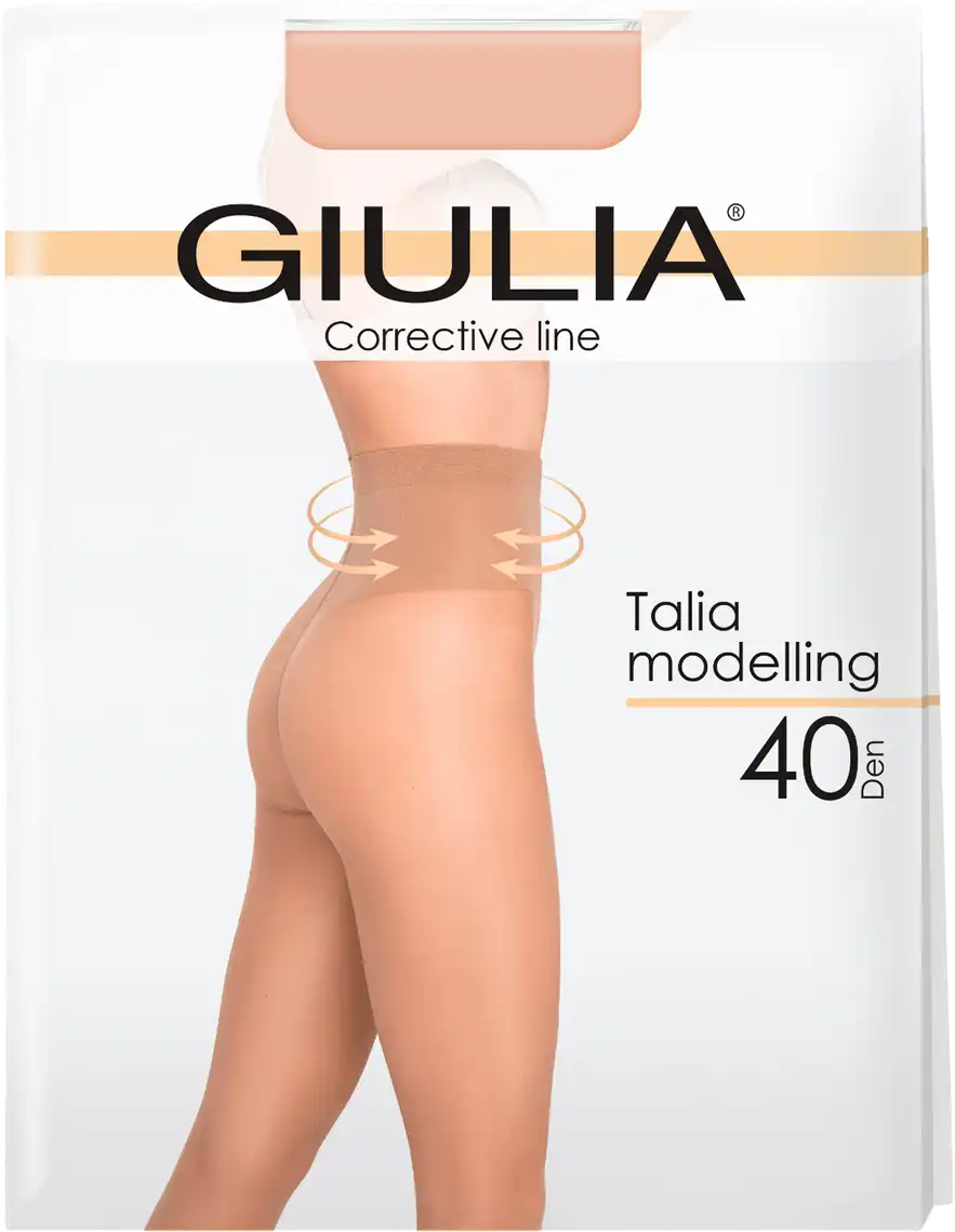 Фото 1 - Колготи Giulia TALIA MODELLING 40 Den 5 р daino