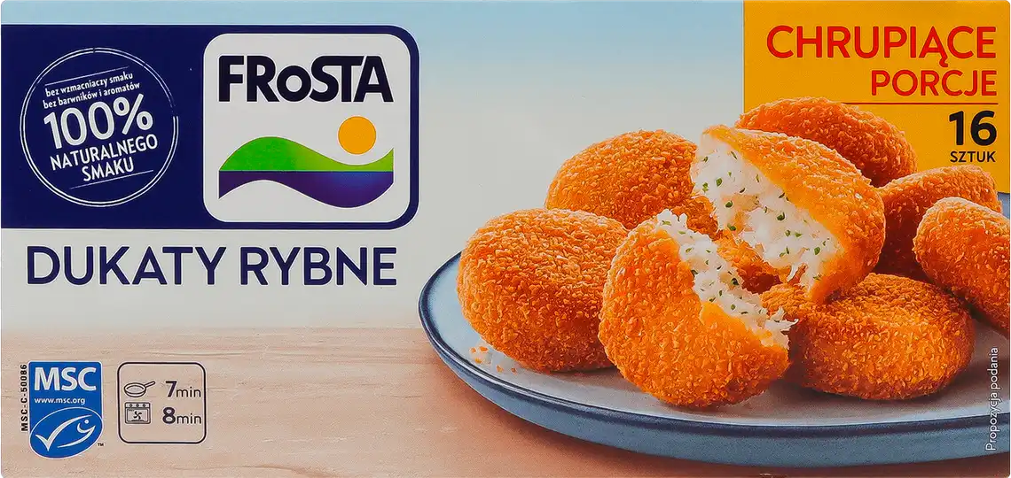 Фото 1 - Рибні дукати Frosta 320 г