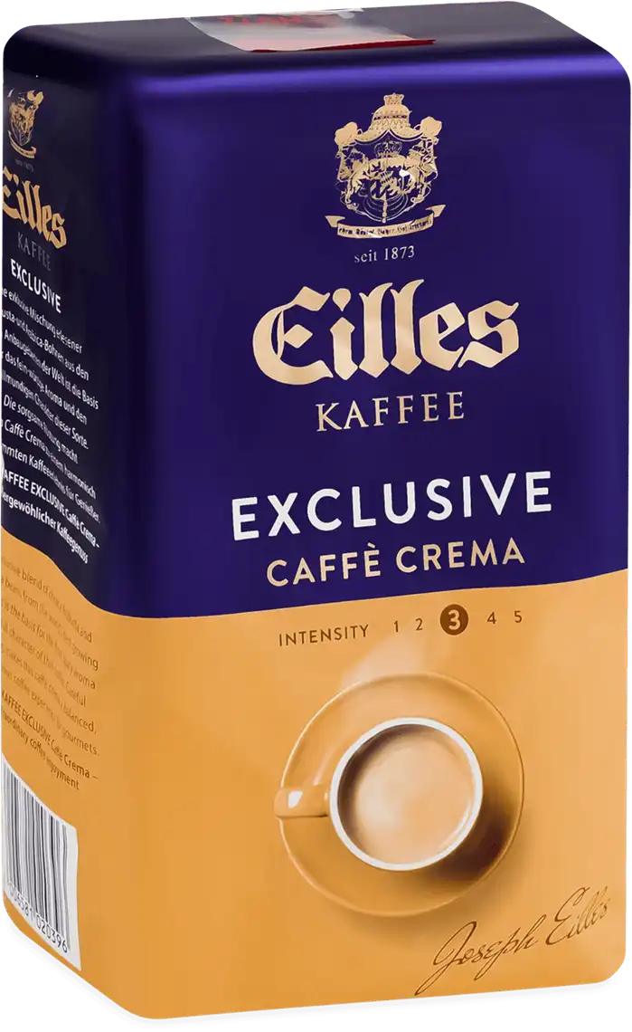 Фото 1 - Кава в зернах Eilles Kaffee Exclusive Cafe Crema 500 г