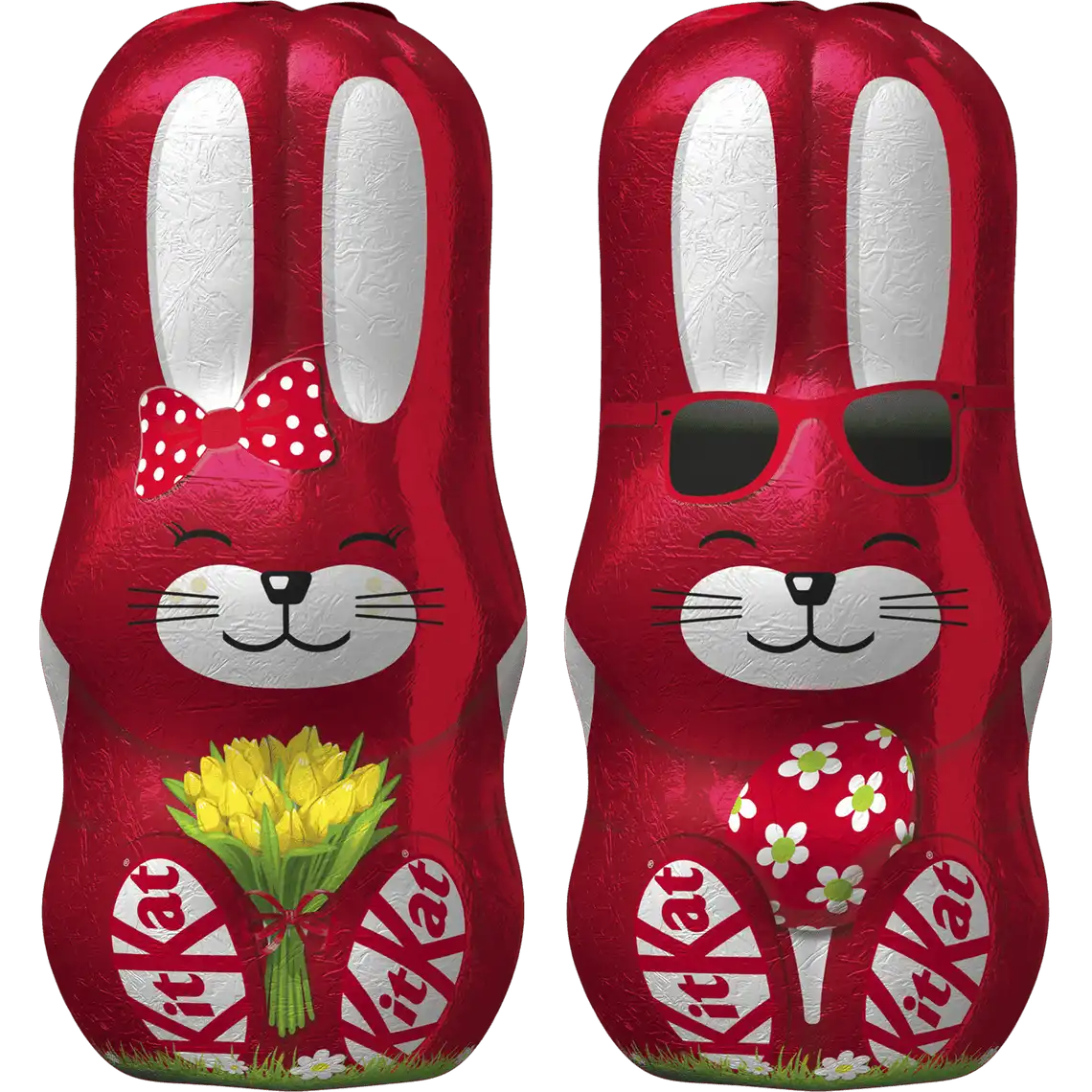 Фото 1 - Фігурка шоколадна KitKat Зайченя з пшеничними крипсами 85 г