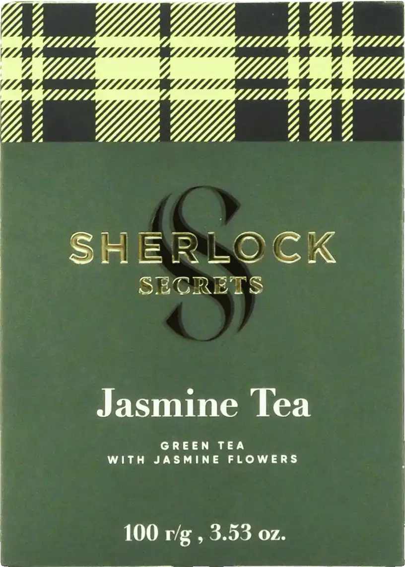 Фото 1 - Чай Sherlock Secrets зелений Жасмін 100 г